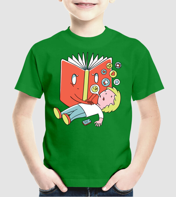 Carte Resuscitare model verde pe tricou