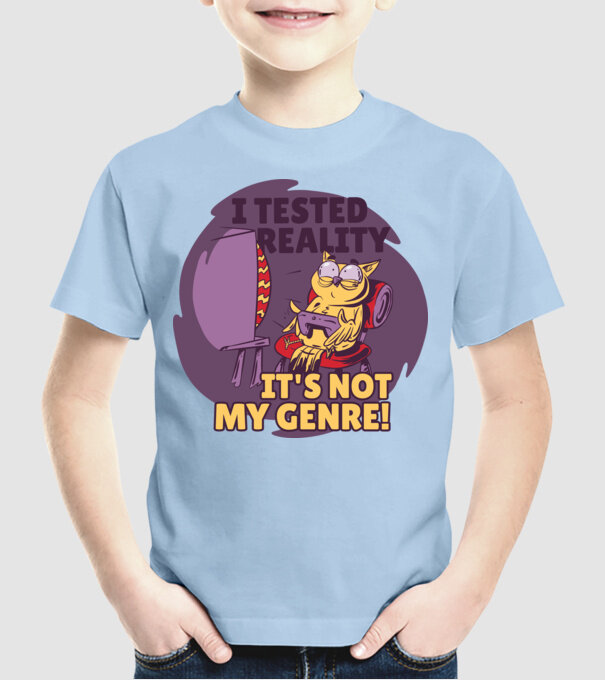 Bufnița Gamer model albastru deschis pe tricou