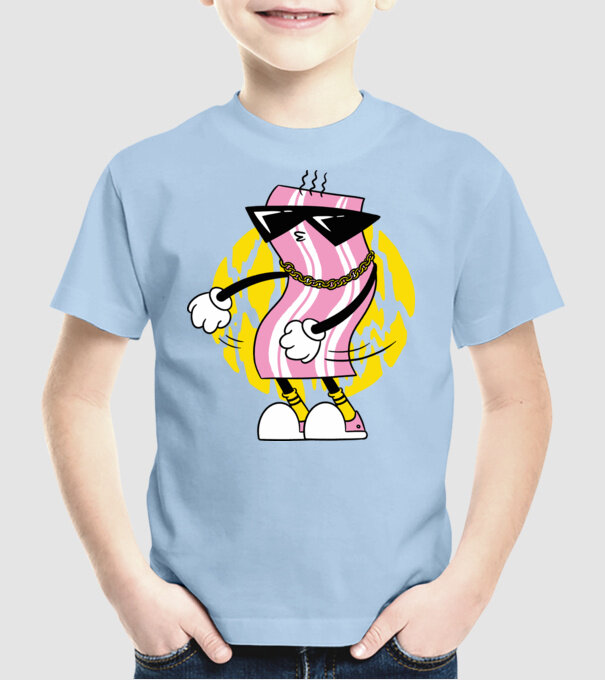Șuncă DAB model albastru deschis pe tricou