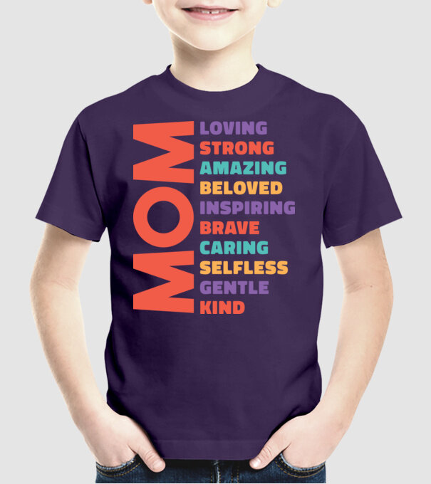Caracteristici mamă model mov pe tricou