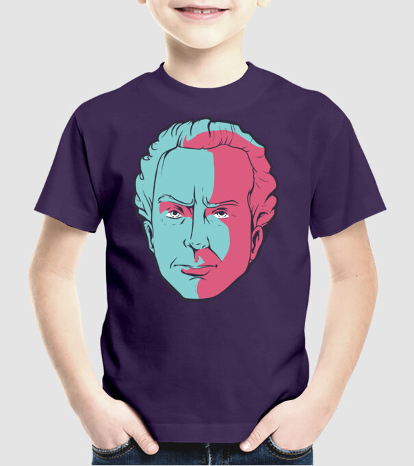 Immanuel Kant model mov pe tricou