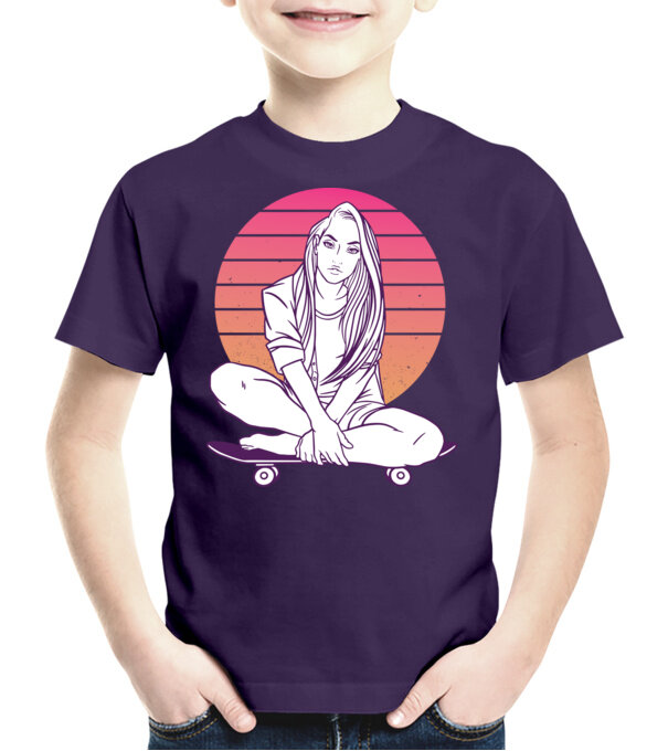  model  pe tricou