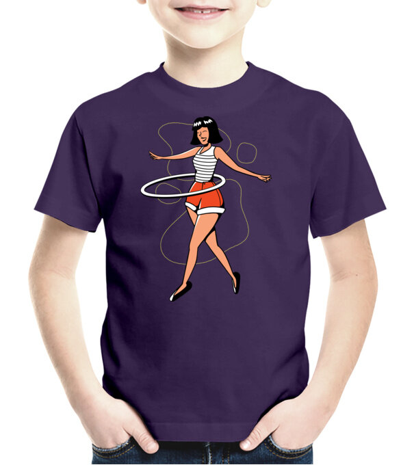  model  pe tricou