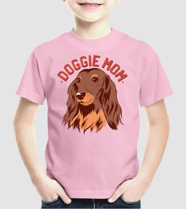 Mamă de Câine model roz deschis pe tricou