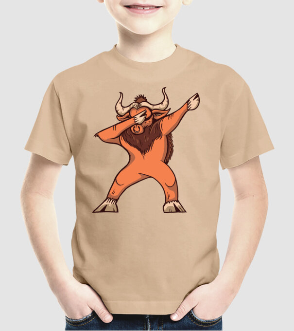 Bivol DAB model nisipiu pe tricou