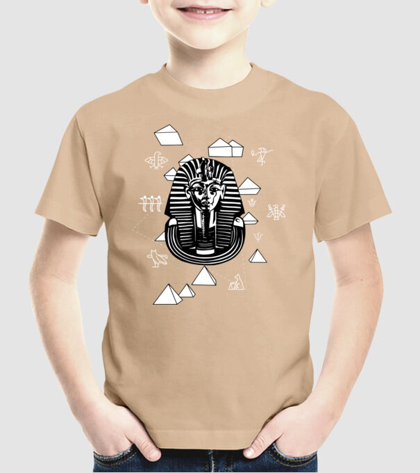 Egiptul Antic Faraon model nisipiu pe tricou