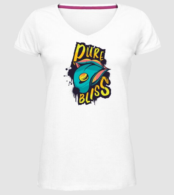 Tabletă drog model alb pe tricou