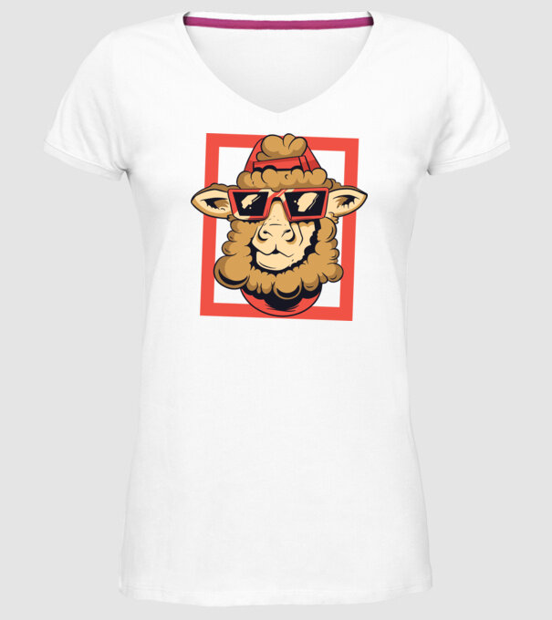 Miel cool model alb pe tricou