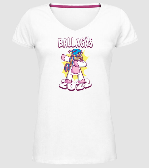 Inorog Bacalaureat model alb pe tricou