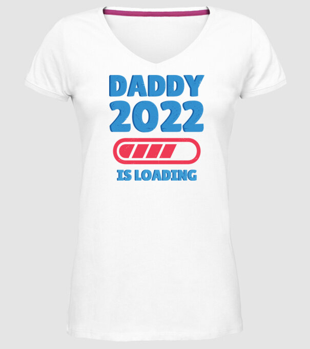Tată 2022 ss model alb pe tricou