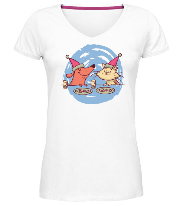  model  pe tricou