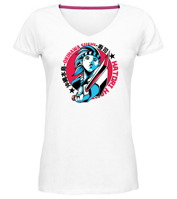  model  pe tricou