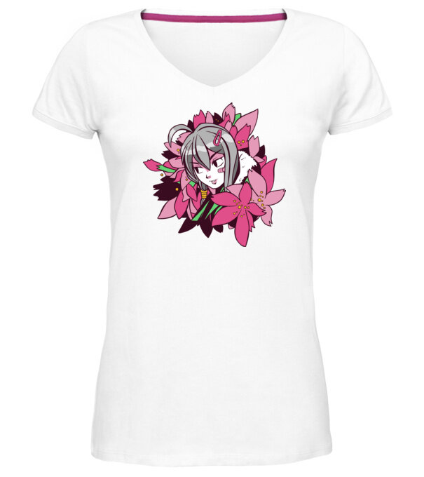  model  pe tricou