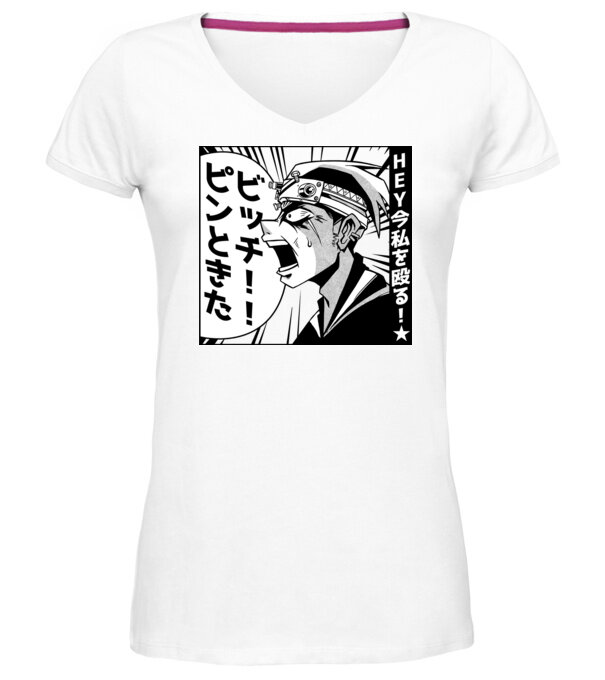  model  pe tricou