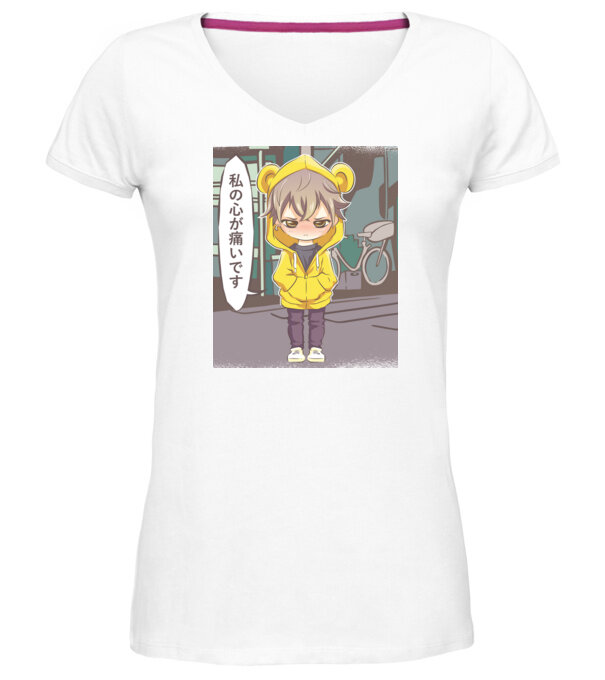 model  pe tricou