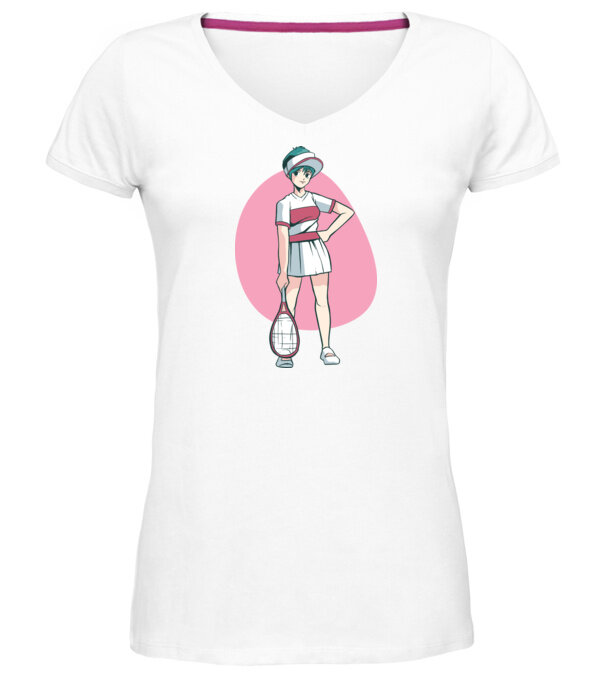 model  pe tricou