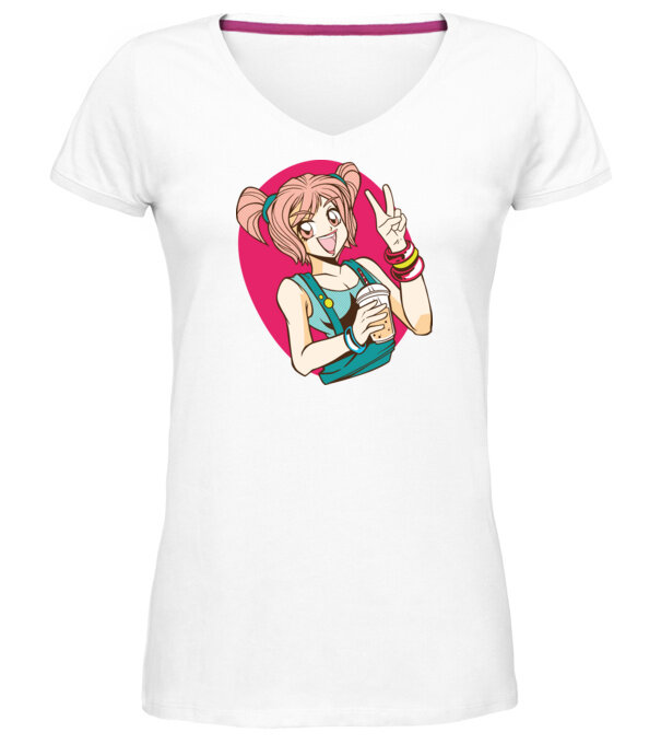  model  pe tricou