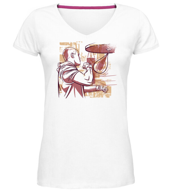  model  pe tricou