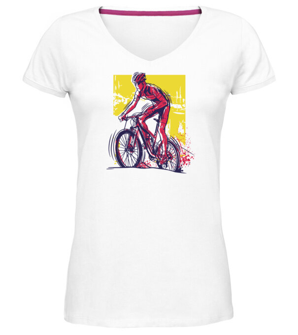  model  pe tricou