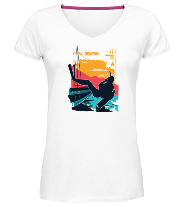  model  pe tricou