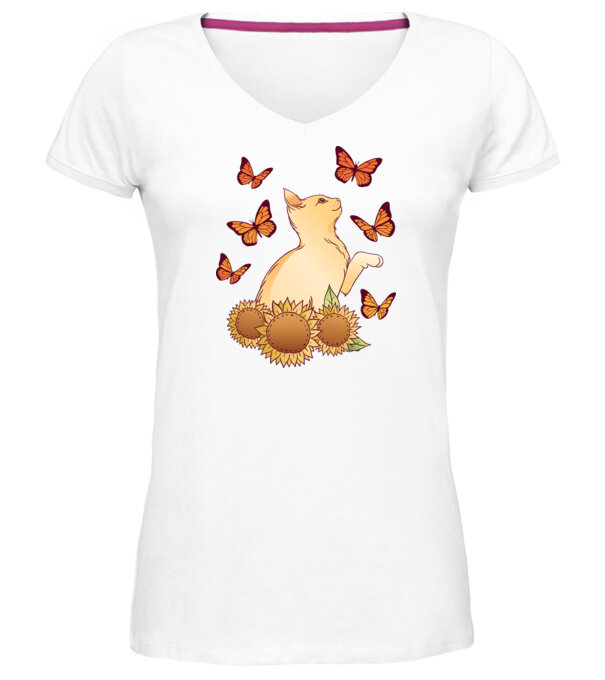  model  pe tricou