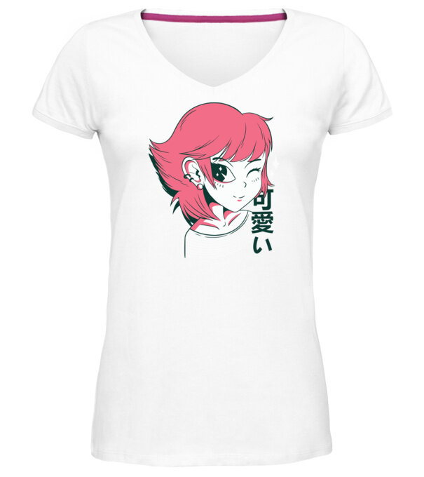  model  pe tricou