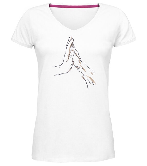  model  pe tricou