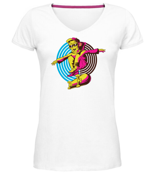  model  pe tricou