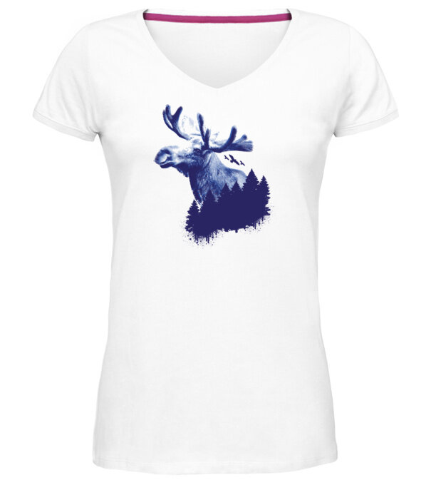  model  pe tricou