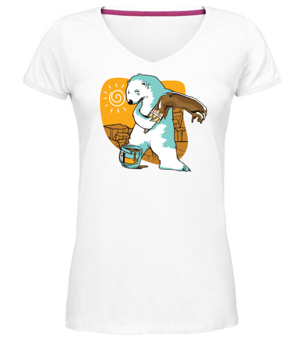  model  pe tricou