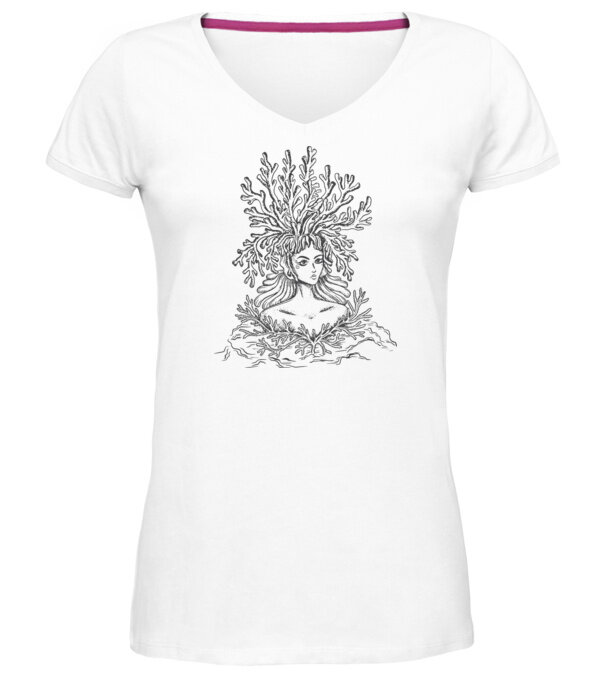  model  pe tricou