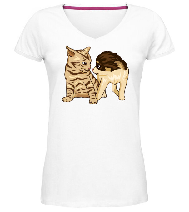  model  pe tricou