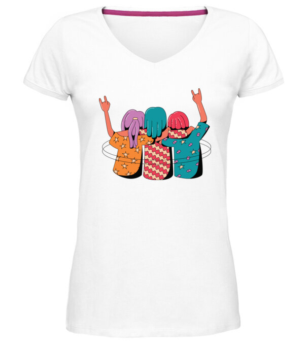  model  pe tricou