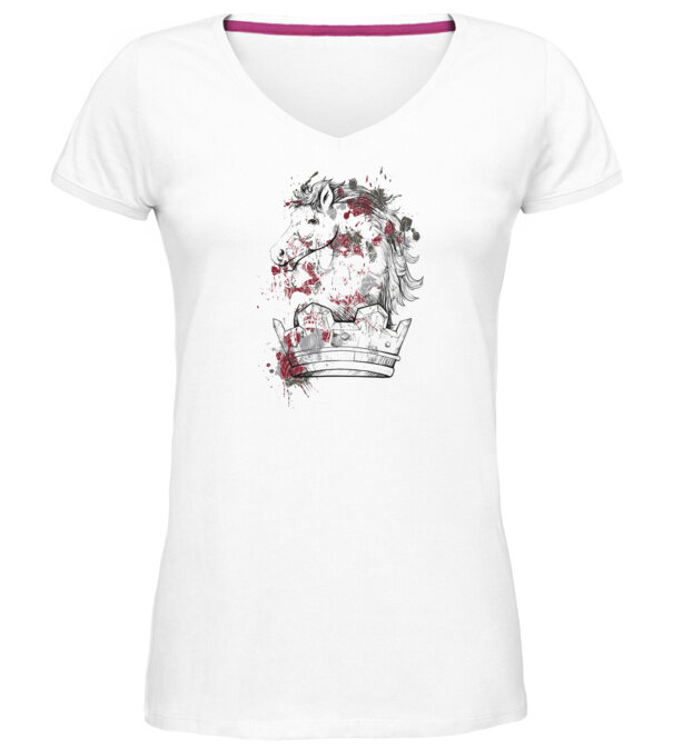  model  pe tricou