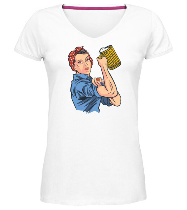  model  pe tricou