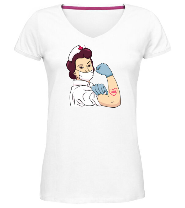  model  pe tricou