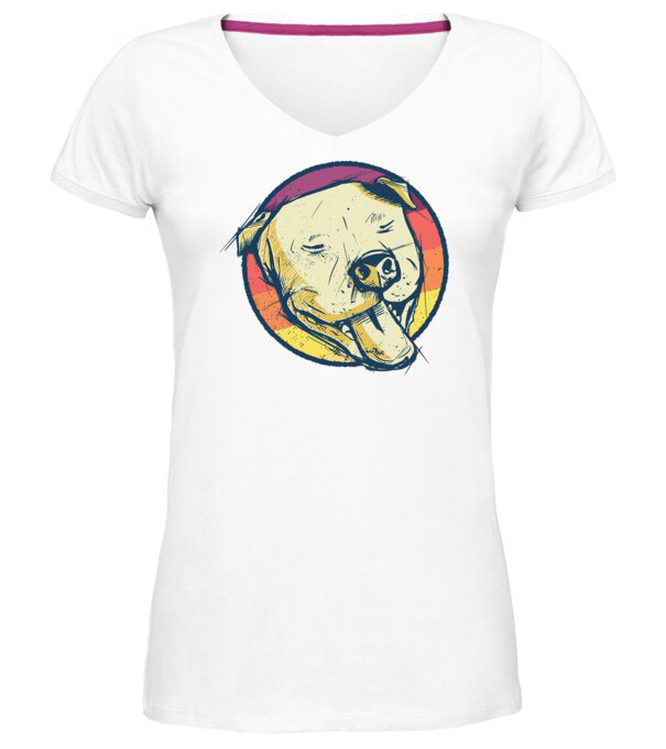  model  pe tricou