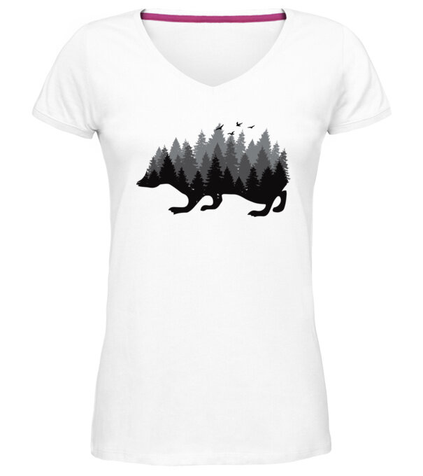  model  pe tricou