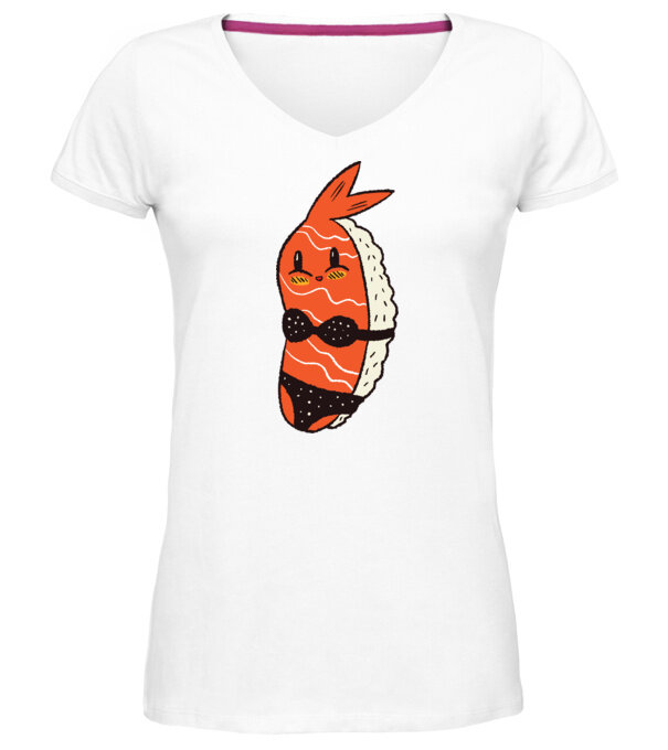  model  pe tricou