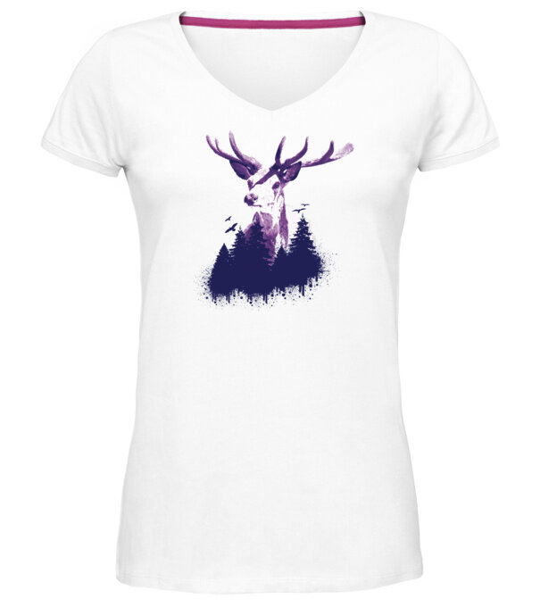  model  pe tricou