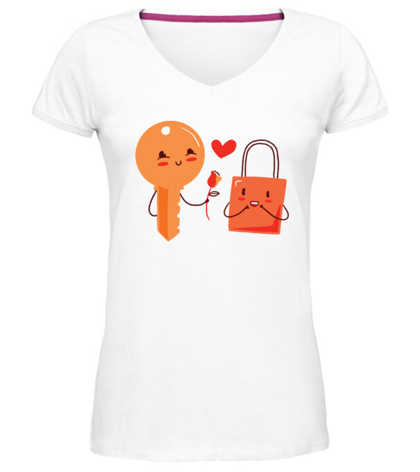  model  pe tricou