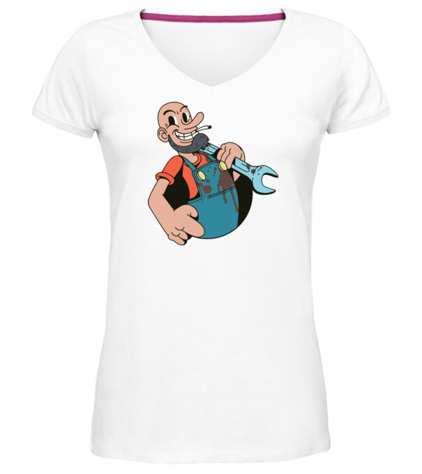  model  pe tricou