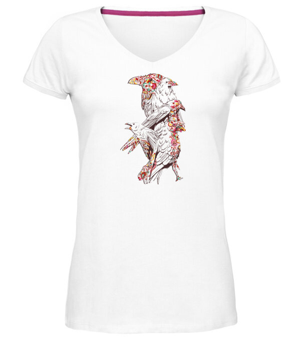  model  pe tricou