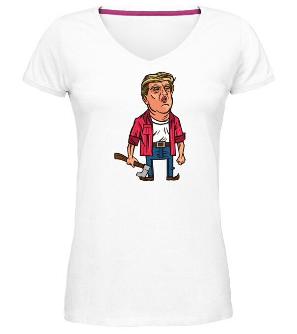  model  pe tricou