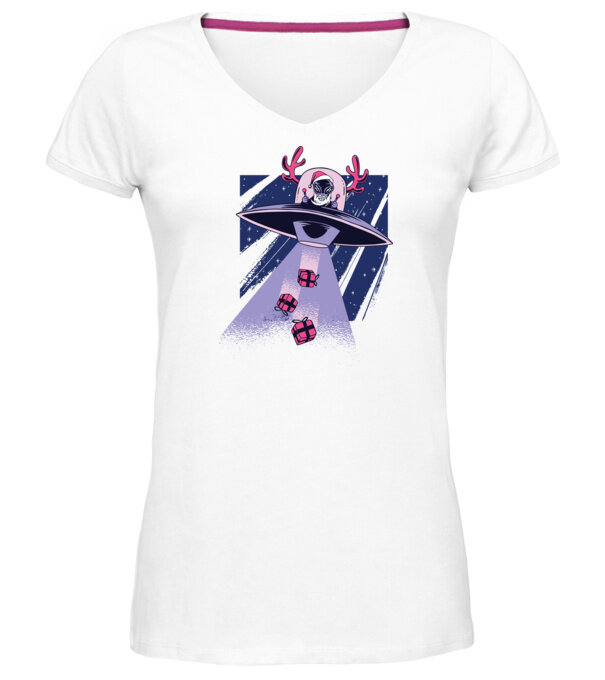  model  pe tricou