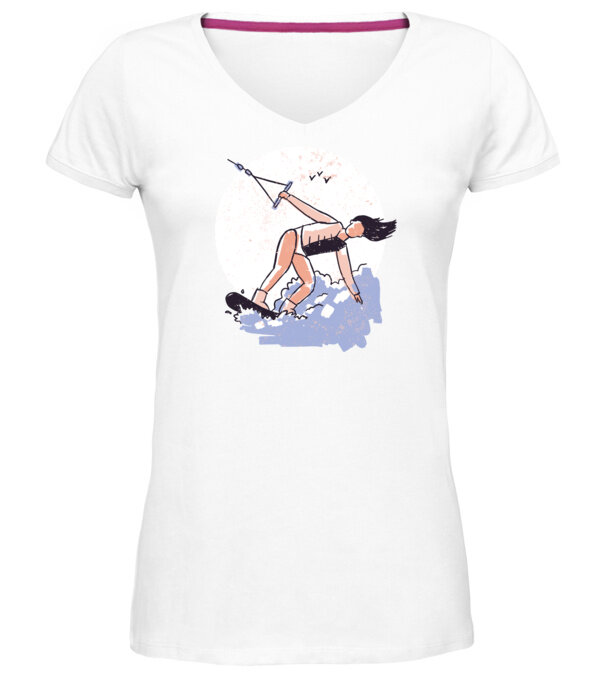  model  pe tricou