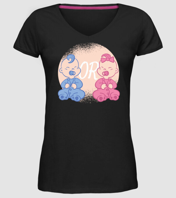 Băiat sau fată model negru pe tricou