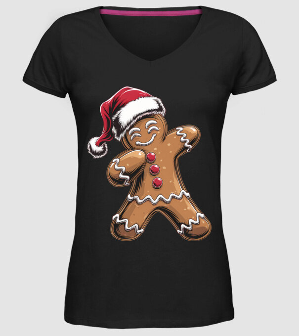 Turtă dulce dab model negru pe tricou