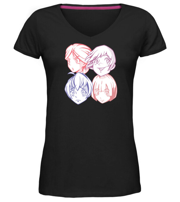 model  pe tricou