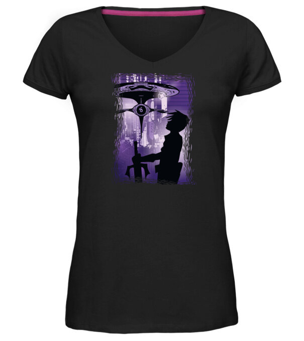  model  pe tricou